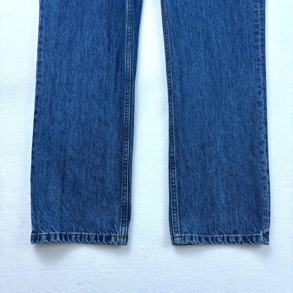 Everlane The Everybody Unisex 100% Organic Cotton Med Wash Highrise Ankle Jean - Picture 13 of 15